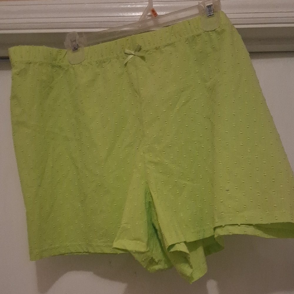 Just Be Light Green Women's Shorts